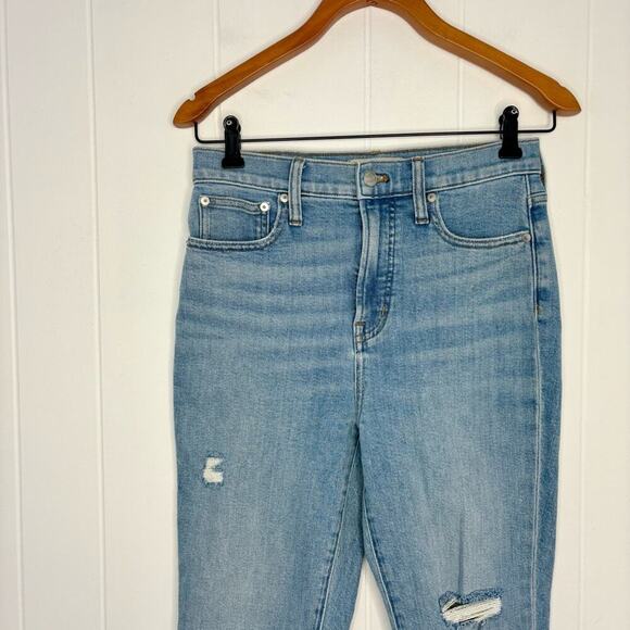 MADEWELL The Perfect Vintage Jean Coffey Wash: Worn-In Edition Women’s Size 26 - Picture 4 of 9